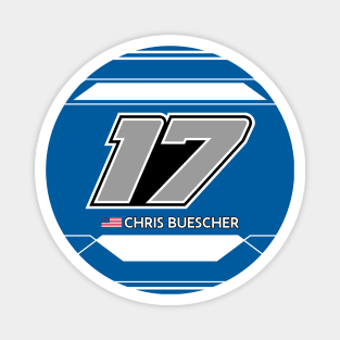 Chris Buescher #17 2023 NASCAR Design Magnet